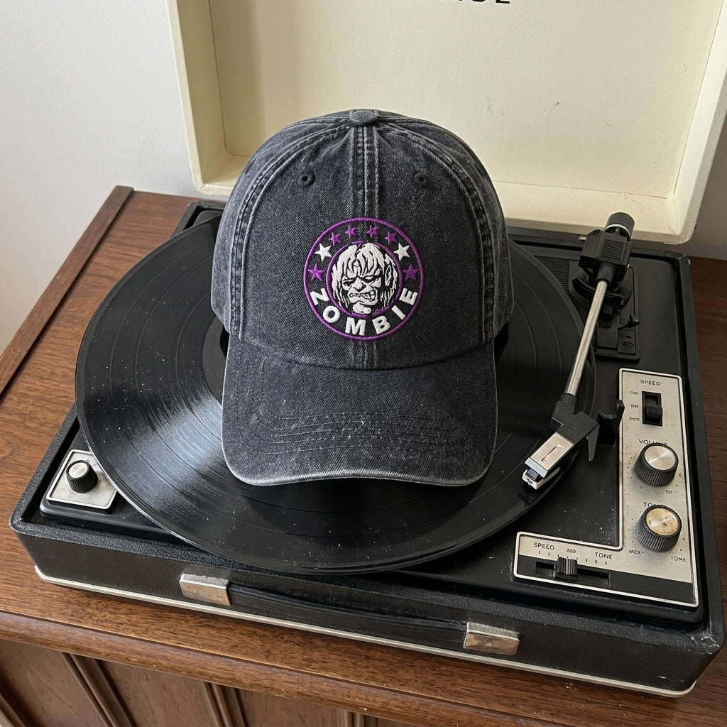 RZO Zombie Emblem Denim Cap