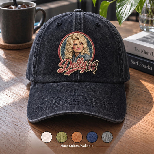 DPA Butterfly Emblem Denim Cap