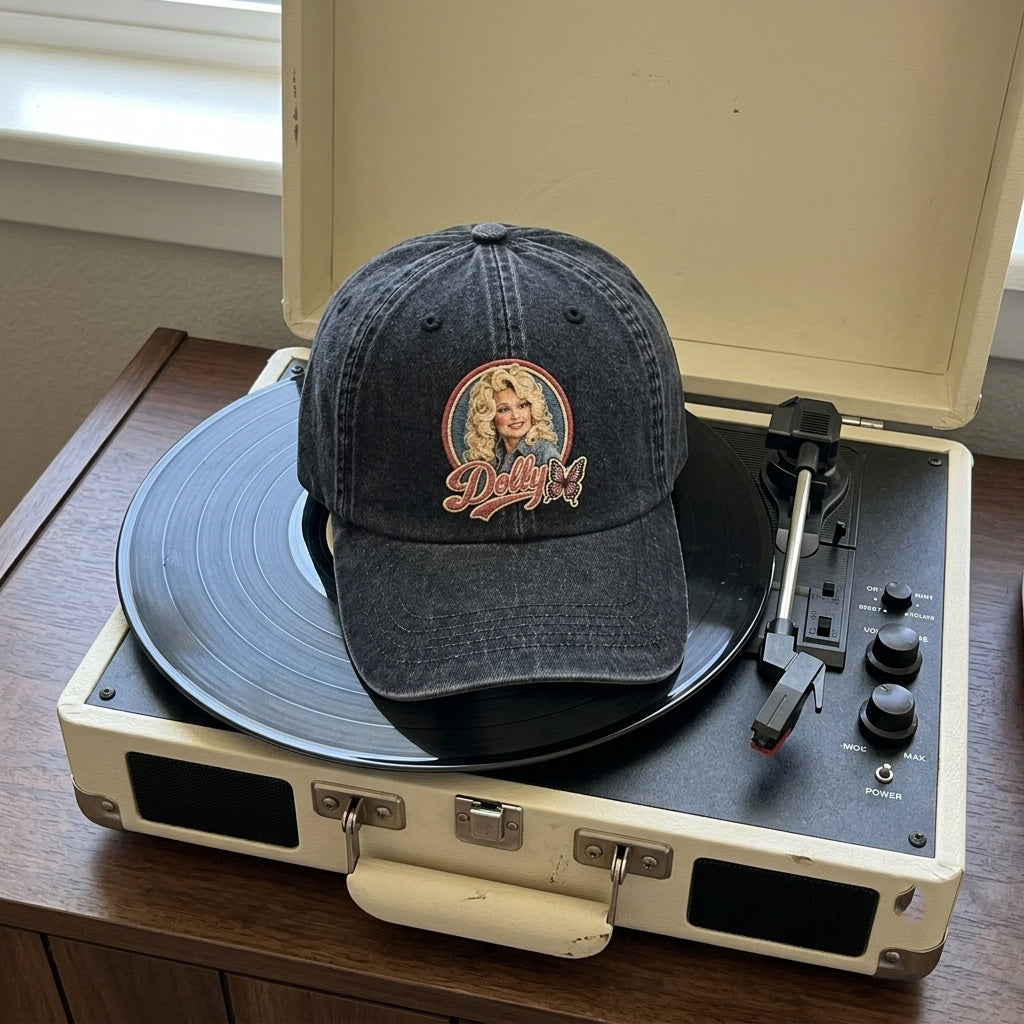 DPA Butterfly Emblem Denim Cap