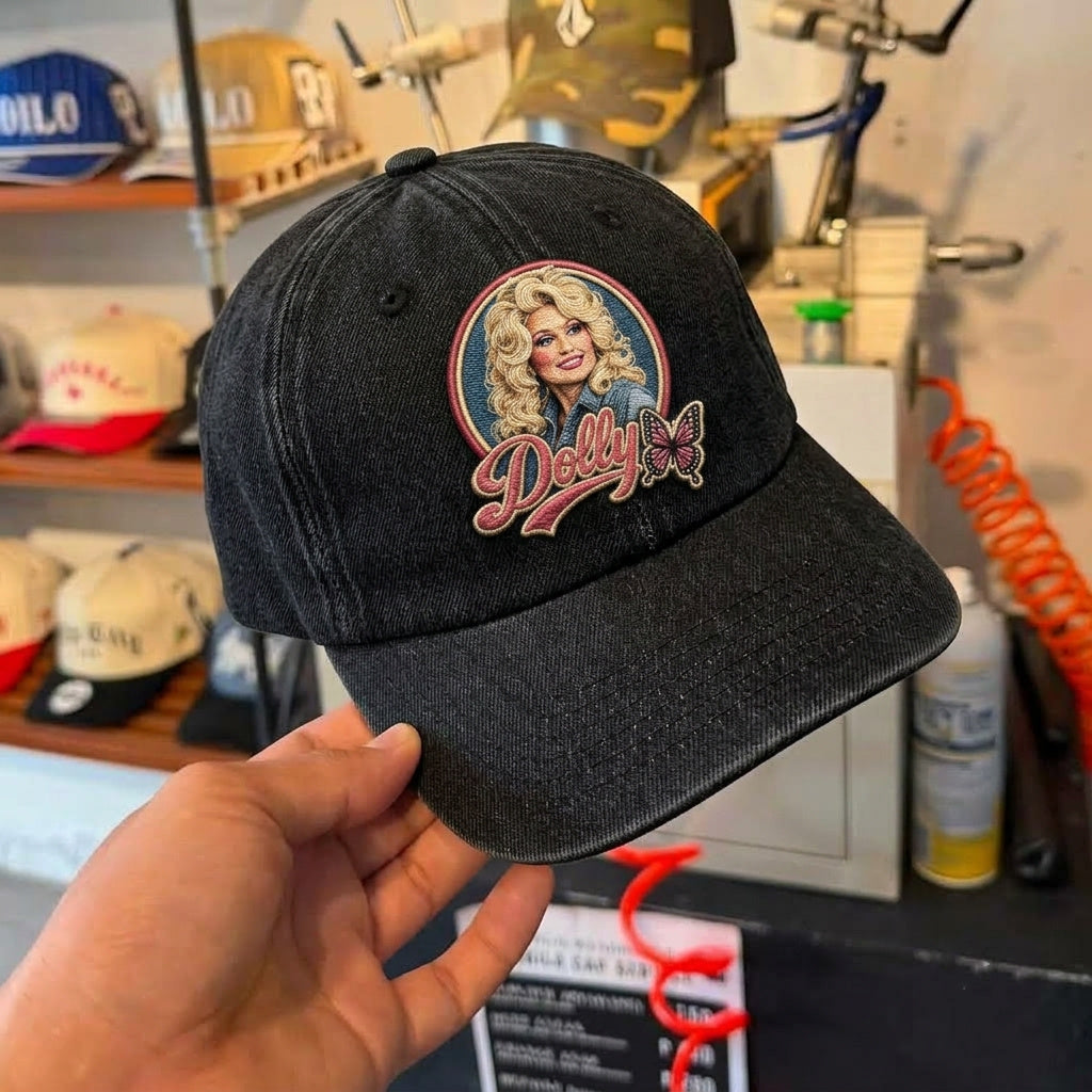 DPA Butterfly Emblem Denim Cap