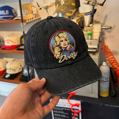 DPA Blue Portrait Denim Cap