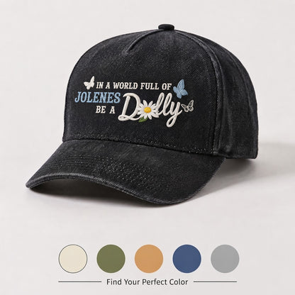 DPA Jolene Quote Denim Cap