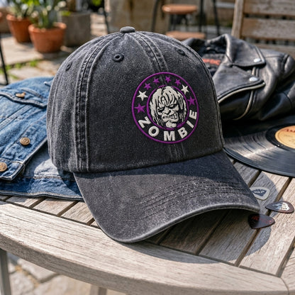 RZO Zombie Emblem Denim Cap