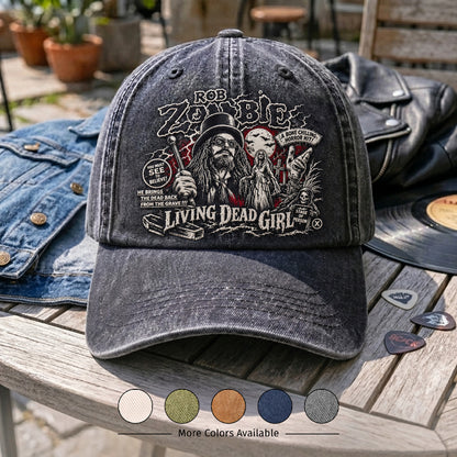RZO Living Dead Denim Cap