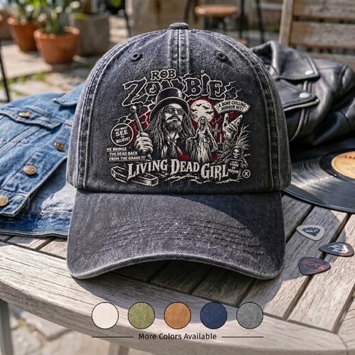 RZO Living Dead Denim Cap