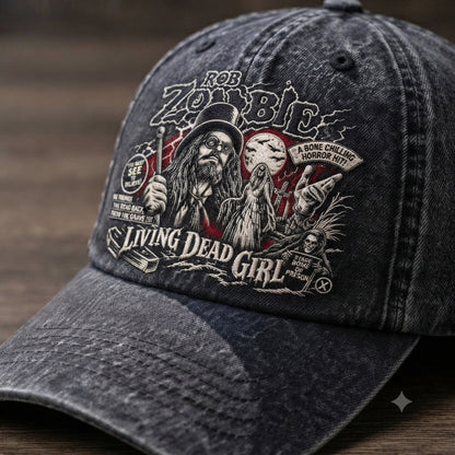 RZO Living Dead Denim Cap