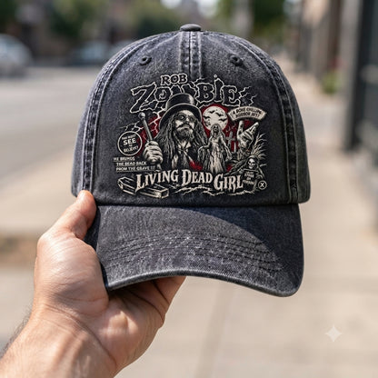 RZO Living Dead Denim Cap