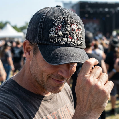 RZO Living Dead Denim Cap